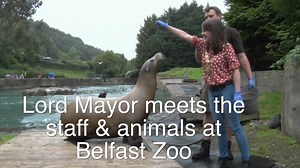 We were delighted to welcome the Lord Mayor, Councillor Nuala McAllister to Belfast Zoo to show all of the great conservation work we do here! | Belfast Zoo