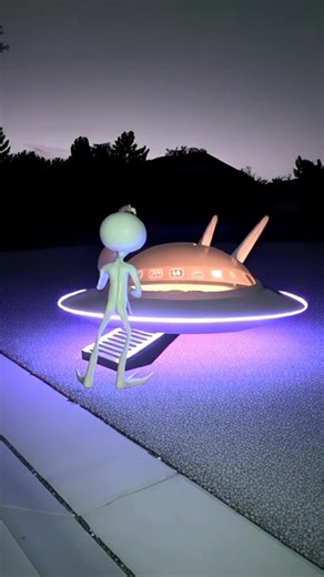 #Alien #UFO #CaughtOnCamera #Funny #CGI #LawnOrnament #Weird #AliensAreReal | Funwithus