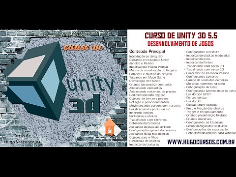 Curso de Unity 3D - Aula 01 - Introdução ao Unity