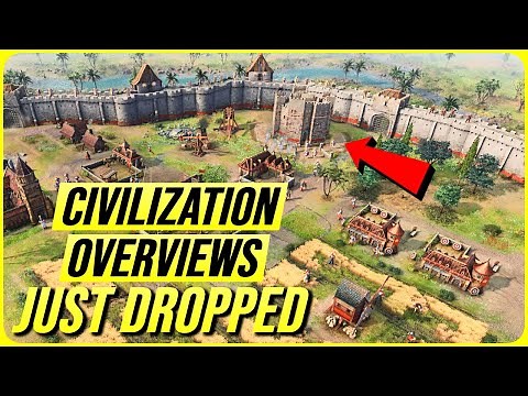 AoE4 - New DLC Civ Overviews Are Here!