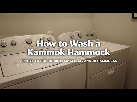 How To Wash a Kammok Hammock