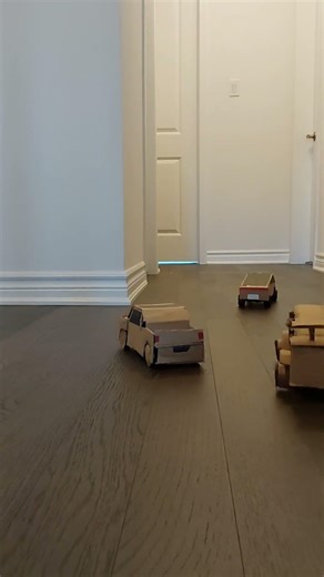 I put my cardboard cars in 3 tests to see which one was the best #car #cardboard #sportscar