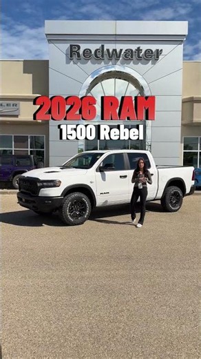 Hemi Power Meets Dual-Screen Luxury! 2026 Ram 1500 Rebel Crew Cab 4x4 Tour with Jill Redwater Dodge