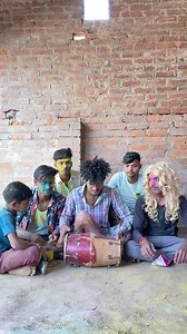 Holi me jogira #comedy #funnyvideo #comedyvideo #Kaushambi #holi #holicomedy | Golupji