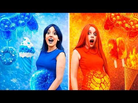 HOT OR COLD? PREGNANT CHALLENGE