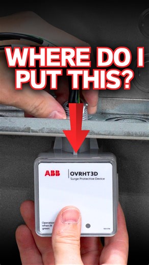#sponsored Where You Install SPD's Matters. Thanks ABB Installation Products ABB for sponsoring this one and supporting the next generation of tradespeople. If you want to learn more - LINK IN BIO - https://electrification.us.abb.com/reliahome #APPROVED #abb #ABBInstallationProducts #abbnorthamerica | Electrician U