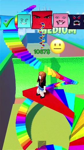 1$ Rainbow Ladder Vs 10000$ Rainbow Ladder... 🌊 #roblox #escapetsunamiforbrainrots