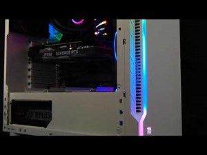 Thermaltake H200 TG Snow RGB