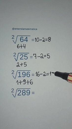 Dicas para Raiz Quadrada e Matemática