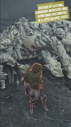 Guardian Monsters Crystallizing in Monster Hunter Wilds #monsterhunterwilds #mhwilds #monsterhunter
