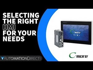 Selecting an HMI: C-more Panel vs C-more Headless at AutomationDirect