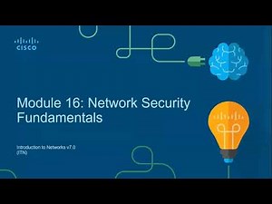 Module 16: Network Security Fundamentals, Part 1