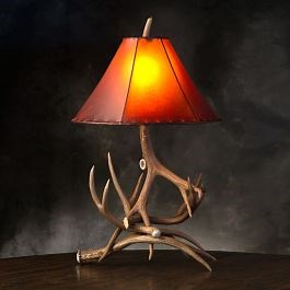 Real Antler Table Lamps
