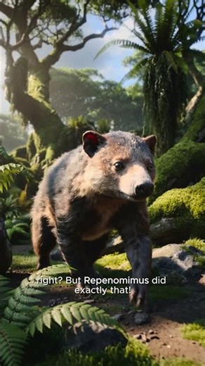 Repenomamus – The Dinosaur Hunter Mammal #dinosaur #jurassicworld #repenomamus #prehistorichunt
