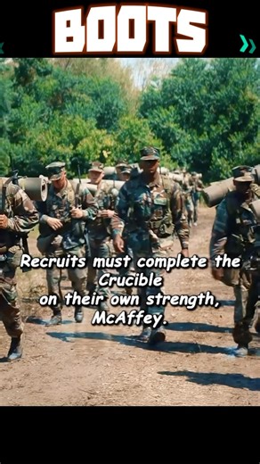 When the Drill Instructor Says No Help, You Get Creative | BOOTS S01E08#shorts