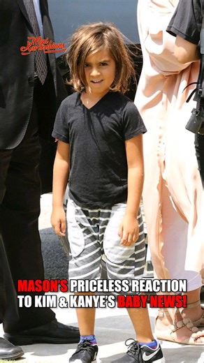 4.5K views · 111 reactions | The moment Kim and Kanye shared the exciting baby news with the family was full of joy and surprise! Mason’s adorable reaction stole the show, making this unforgettable. Celebrate these precious family memories and the love that keeps growing! #BabyAnnouncement #KimAndKanye #FamilyMoments #MasonsReaction #FamilyLove #ExcitingNews #CelebrityFamilies #JoyfulSurprise #ReelMagic #Heartwarming | Mini Kardashians | Facebook