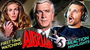 Jonathan barrel laughs for AIRPLANE! (1980) Movie Reaction FIRST TIME WATCHING