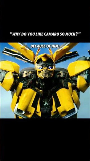 This is why i love Camaro. #transformers #bumblebee #optimusprime #camaro