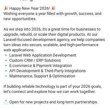 Laravel Development Services for Startups & Growing Businesses