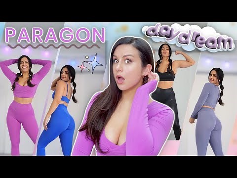 YOUR NEW DREAM LEGGINGS?... PARAGON FITWEAR SCULPTSEAM SCRUNCH LEGGINGS TRY ON HAUL REVIEW