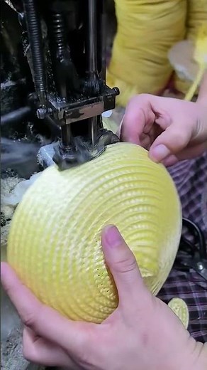 The production process of straw hats- Good tools and machinery make work easy