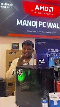 ₹45,000 Budget Gaming PC Build – Nehru Place | Manoj PC Wala