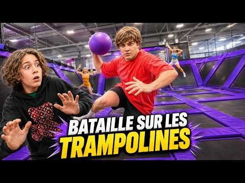 Trampoline Fight 😱 Who will win the duel? CRAZY high school role swap | KiKiDo Campus
