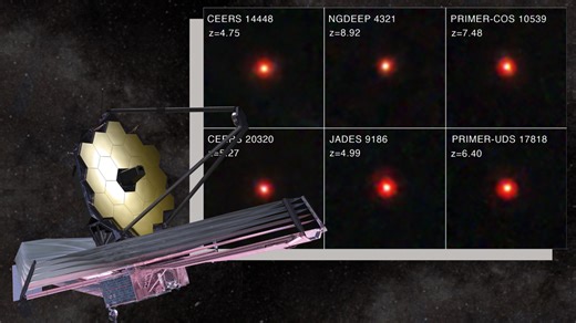 Are the JWST's mysterious 'little red dots' actually baby galaxies under construction?