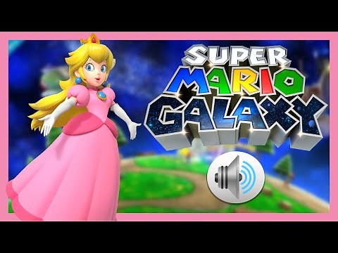 Super Mario Galaxy - All Princess Peach Voice Clips
