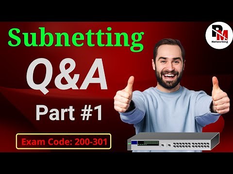 IPv4 Subnetting Practice for CCNA 200-301 | Top Subnetting Questions for CCNA Exam | Cisco Training