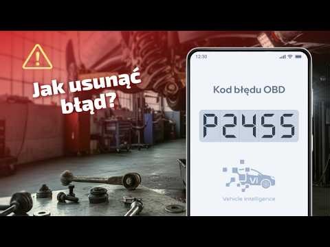 P2455 - Wysokie napięcie czujnika ciśnienia DPF