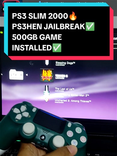🎮 PS3 SLIM 2000 JAILBREAK & CONTROLLER ISSUE FIXED! 🔧🔥 Maraming salamat po Sir Allan Ranchez from Plaridel, Bulacan for trusting ConsoleMatrix! 🙏 🔓 PS3 SLIM 2000 JAILBREAK DONE 🎮 Game Installation Completed 🔧 Controller Flex Replacement — FIXED Your PS3 Slim 2000 is now fully unlocked and game-ready—more games to enjoy, smoother controls, at balik-saya ang gaming experience! 💪🎮 Maraming salamat po sa tiwala at suporta. For PS3 jailbreak, repairs, upgrades, at game packages, ConsoleMatri