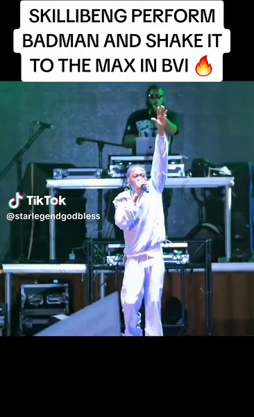 Skillibeng's Performance of Shake It to the Max in BVI