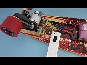 Building an electric longboard (part 4) - Will a $14 brushed motor work?