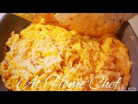 Superbowl snacks! How to make Chicken wing dip! Easy recipe. 5 ingredients!