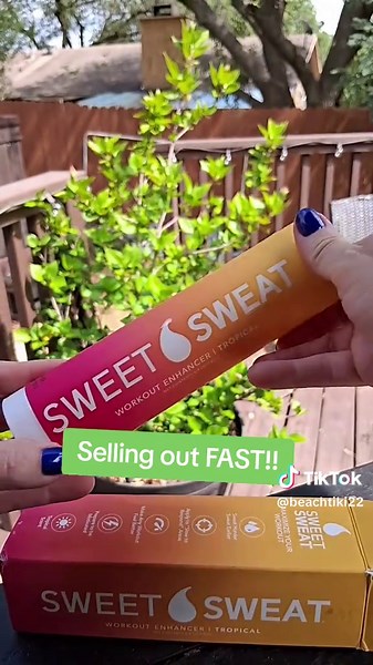 sweet sweat workout enhancer gel stick tropical #sweat #workout #sweetsweat #diet #burncalories