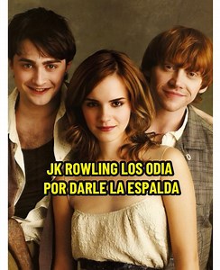 JK ROWLING NO TOLERÁ A LOS ACTORES DE HARRY POTTER 🎬 #NavyNews #AndresNavy #HarryPotter #JKRowling #EmmaWatson #DanielRadcliffe #RupertGrint #Harry #Ron #Hermione | Andrés Navy