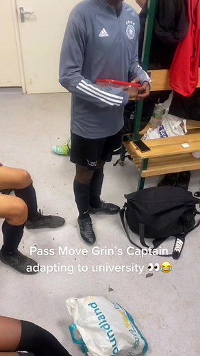 Pass Move Grin's Captain Adapting to University