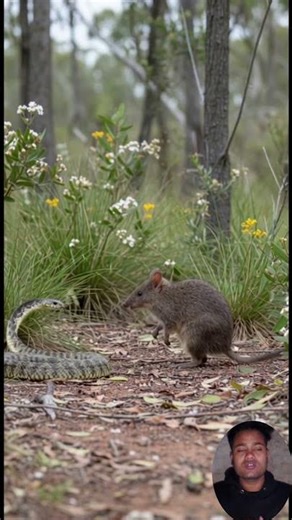 Tiger Snake vs Bandicoot High Speed Wildlife Survival Encounter