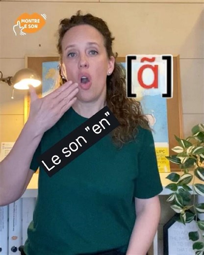 Le son [ ɑ̃ ] (= "en") #codelpc #montreleson