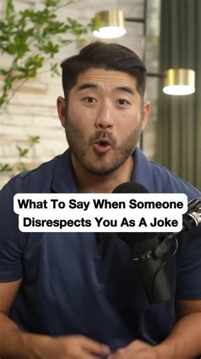 Lawyer Vince on Instagram: "If it’s disrespectful, it’s not a joke. You don’t need a comeback. You need a boundary 🤝 #communicationtips #confidencecoach #boundariesmatter #emotionalintelligence #mindsetshift"