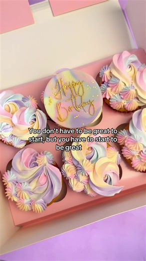 Trust the process ✨ We see beautiful bakes and crafty cakes in your future 🔮 #cakedecorating #caketok #cupcakesoftiktok