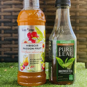 Sugar Free Hibiscus Passion Fruit Syrup