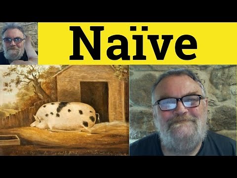 🔵 Naive Meaning - Naïve Examples - Naivety Defined - Naïvely Definition - Essential GRE Vocabulary