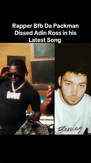 Rapper Bfb Da Packman dissed Adin Ross in his latest song😭 #adinross