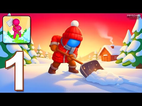 Snow Rescue - Gameplay Walkthrough Part 1 - Save Your Friends From Snow (iOS, Android)