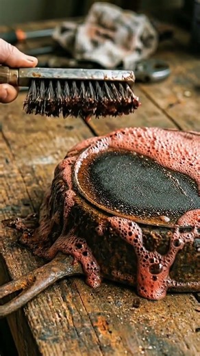 Instant Rust Removing Spray… This Reveal is INSANE. #shorts