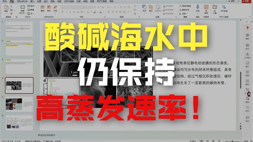 【论文研读】复合材料-402-在多孔碳纤维上原位生长碳纳米管以实现太阳能驱动的高效界面蒸发