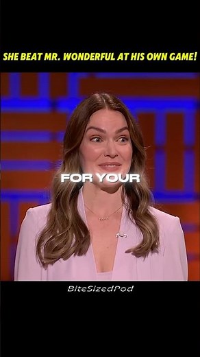 She BEAT Mr. Wonderful at His Own Game! 🤯