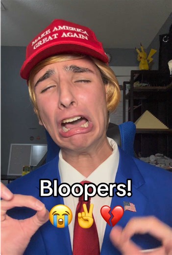 Bloopers from my “Call Me Maybe” video: This took 21 takes btw 💔 #trump #funny #foryoupage #viral #tiktok